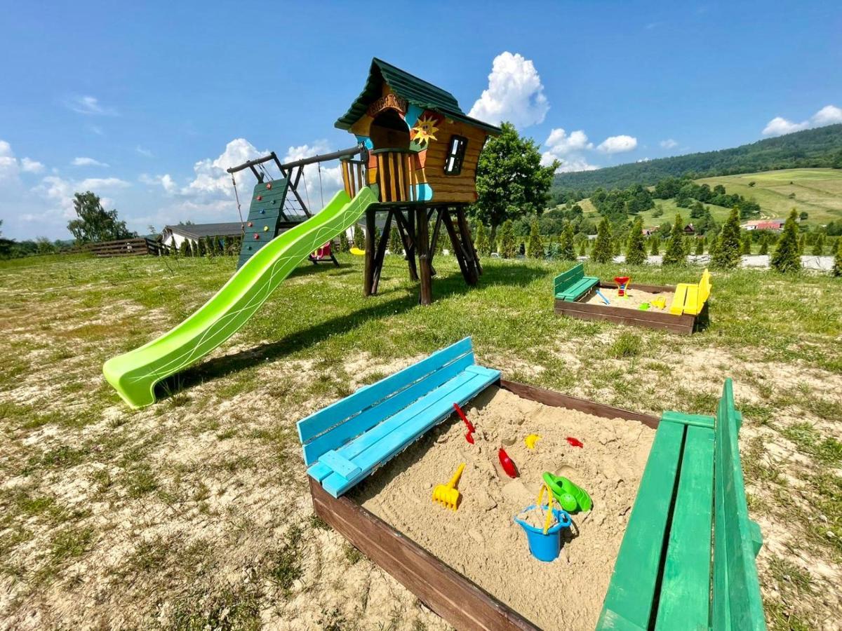 Отель Glamping Bieszczady Z Jacuzzi I Basenem Солина Экстерьер фото