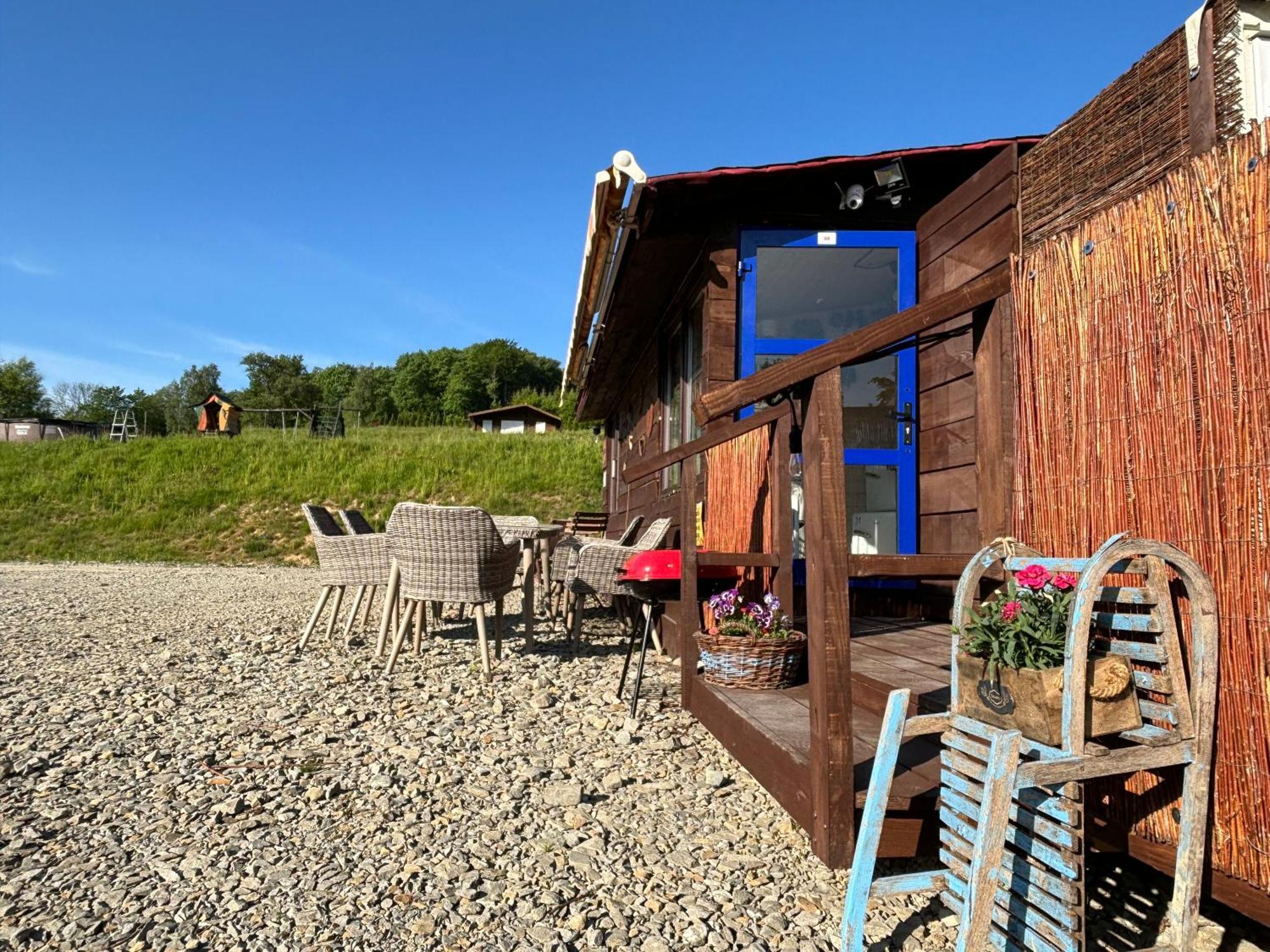 Отель Glamping Bieszczady Z Jacuzzi I Basenem Солина Экстерьер фото